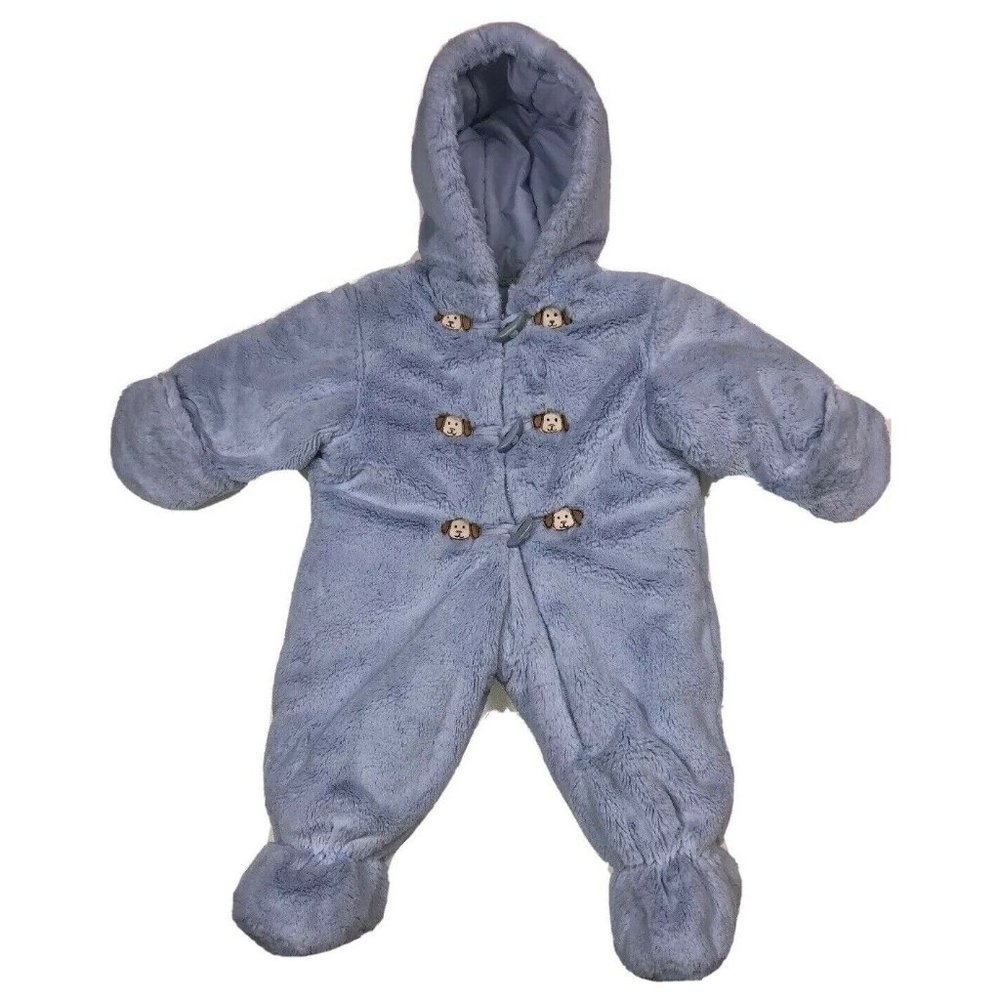 Baby Boy 6-9M Blue Winter Snow Suit